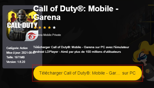 Installer Call of Duty®: Mobile - Garena sur PC 