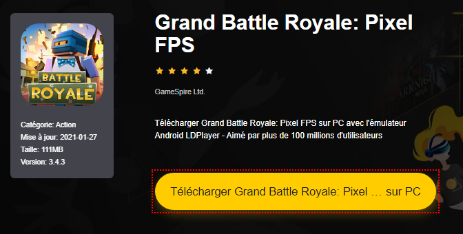 Installieren Sie Grand Battle Royale: Pixel FPS auf dem PC 