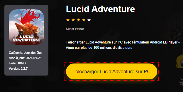 Installer Lucid Adventure sur PC 