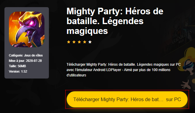 Installer Mighty Party: Héros de bataille. Légendes magiques sur PC 