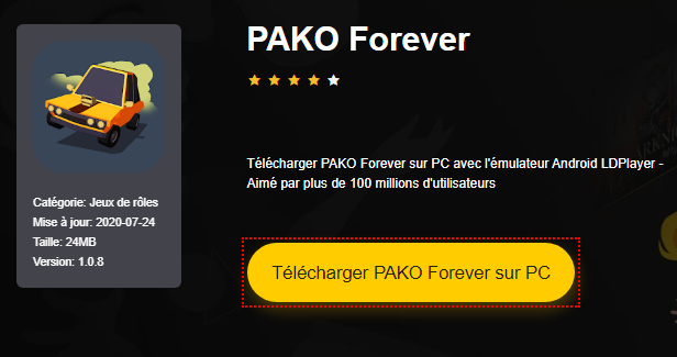 Installer PAKO Forever sur PC 