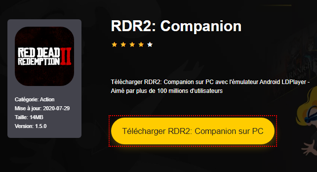 Installer RDR2: Companion sur PC 