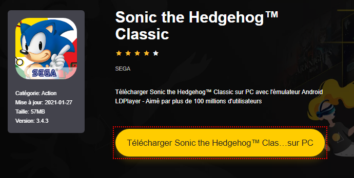 Installer Sonic the Hedgehog™ Classic sur PC 
