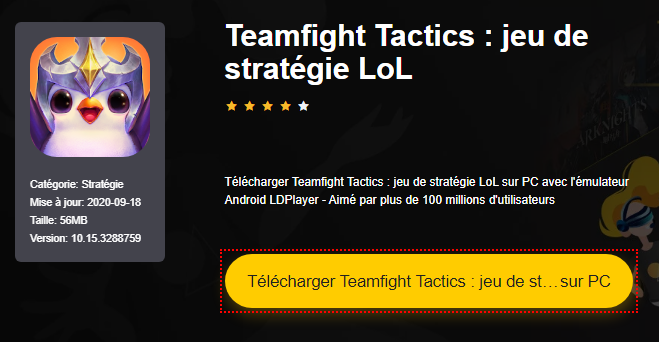 Installer Teamfight Tactics : jeu de stratégie LoL sur PC 