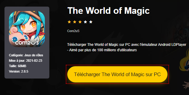 Install The World of Magic on PC 