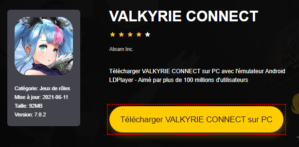 Installer VALKYRIE CONNECT sur PC 