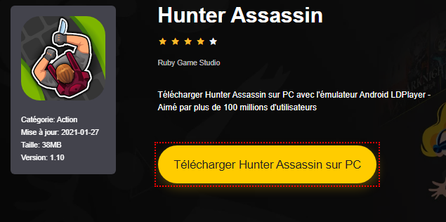Installer Hunter Assassin sur PC 