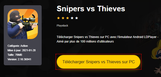 Installer Snipers vs Thieves sur PC 