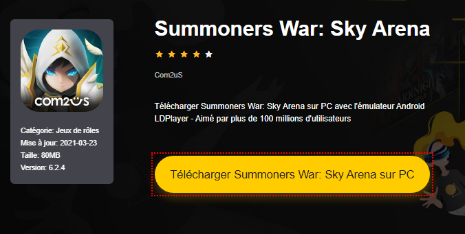 Installer Summoners War: Sky Arena sur PC 
