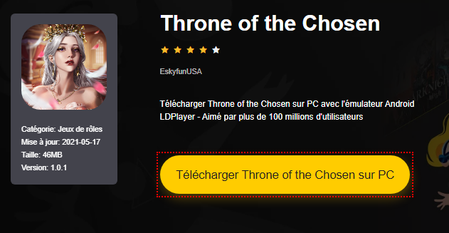 Installer Throne of the Chosen sur PC 