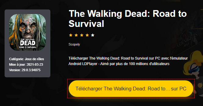 Installer The Walking Dead: Road to Survival sur PC 