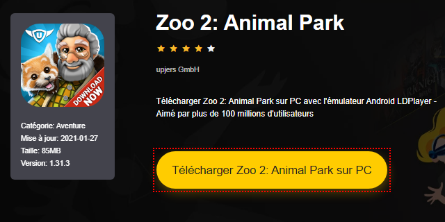 Installer Zoo 2: Animal Park sur PC 