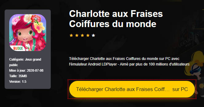 Installer Charlotte aux Fraises Coiffures du monde sur PC 
