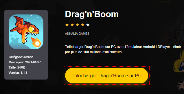 Installer Drag'n'Boom sur PC 