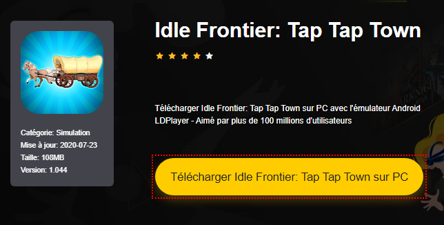 Installer Idle Frontier: Tap Tap Town sur PC 