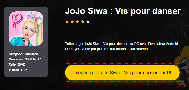 Installer JoJo Siwa : Vis pour danser sur PC 