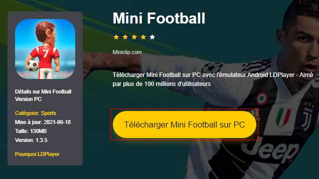 Installer Mini Football sur PC 