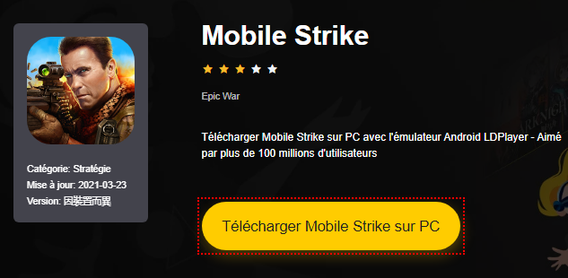 Installer Mobile Strike sur PC 