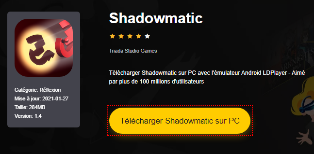 Installer Shadowmatic sur PC 