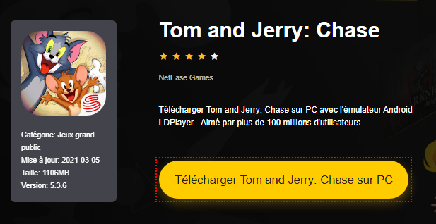 Installer Tom and Jerry: Chase sur PC 