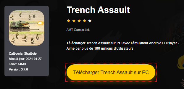 Installer Trench Assault sur PC 