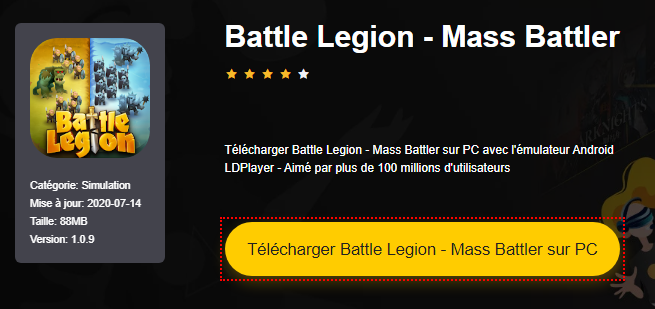 Installer Battle Legion - Mass Battler sur PC 