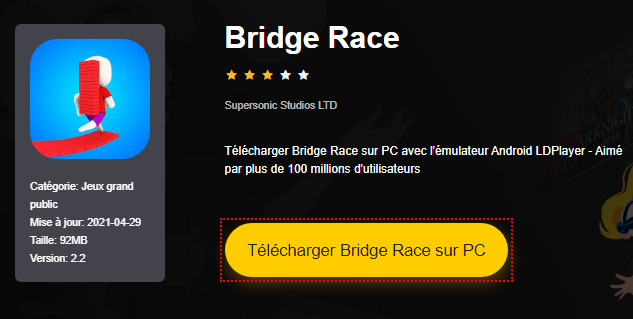 Installer Bridge Race sur PC 