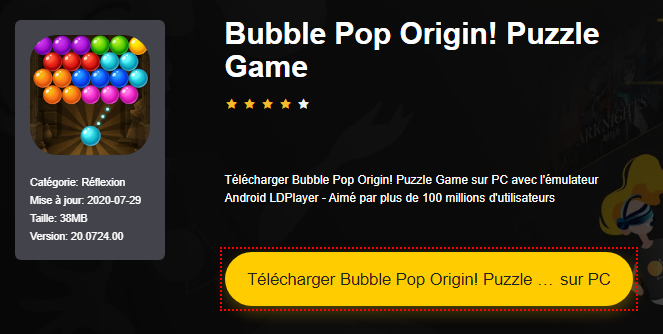 Installer Bubble Pop Origin! Puzzle Game sur PC 