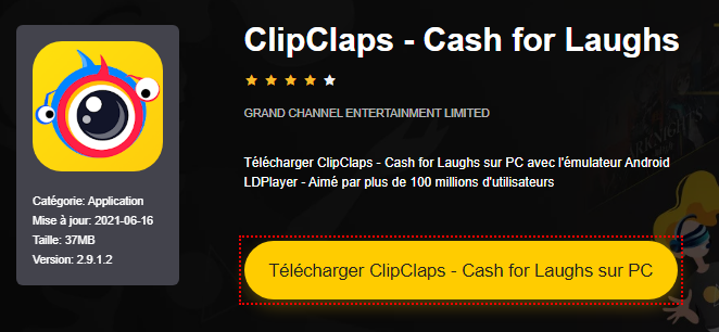 Install ClipClaps - Cash for Laughs on PC 