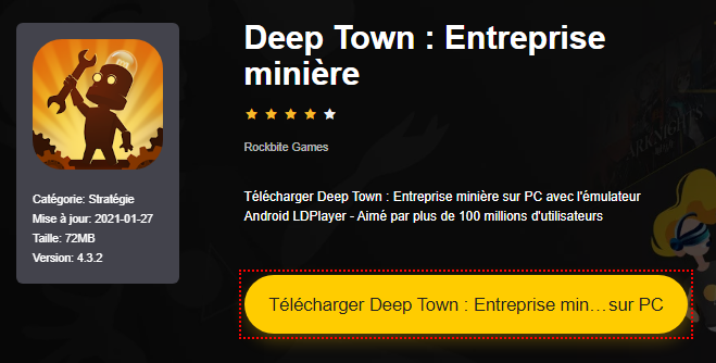 Installer Deep Town : Entreprise minière sur PC 