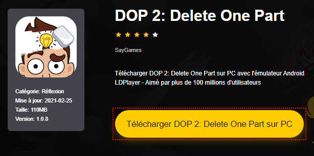 Installer DOP 2: Delete One Part sur PC 