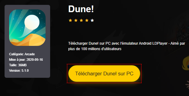 Installer Dune! sur PC 