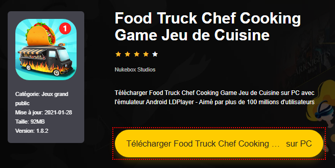 Installer Food Truck Chef Cooking Game Jeu de Cuisine sur PC 