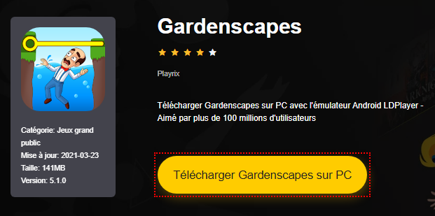 Installer Gardenscapes sur PC 