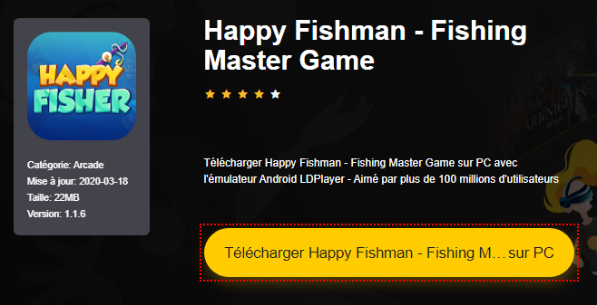 Installer Happy Fishman - Fishing Master Game sur PC 
