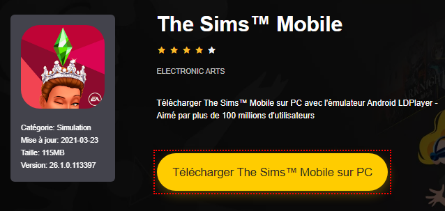 Installer The Sims™ Mobile sur PC 