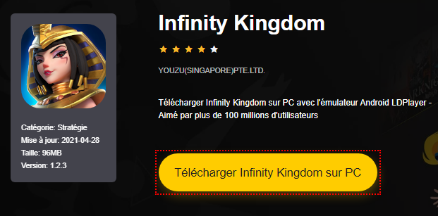 Installer Infinity Kingdom sur PC 