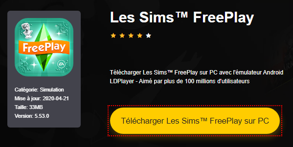 installer sims freeplay sur pc