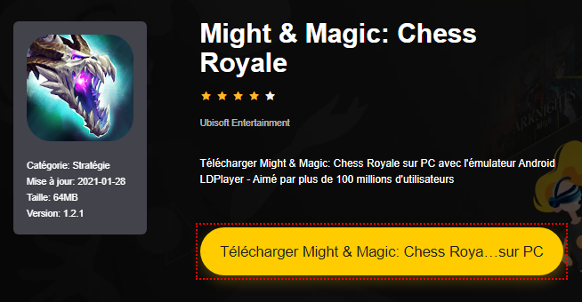 Installer Might & Magic: Chess Royale sur PC 