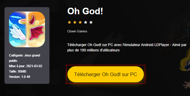 Installer Oh God! sur PC 