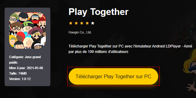 Installer Play Together sur PC 