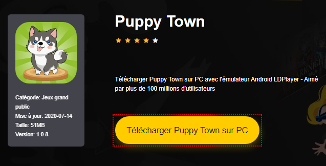 Installer Puppy Town sur PC 