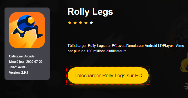 Installer Rolly Legs sur PC 