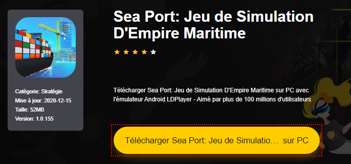 Installer Sea Port: Jeu de Simulation D'Empire Maritime sur PC 