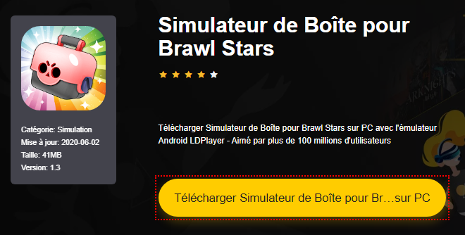 Installer Simulateur de Boîte pour Brawl Stars sur PC 