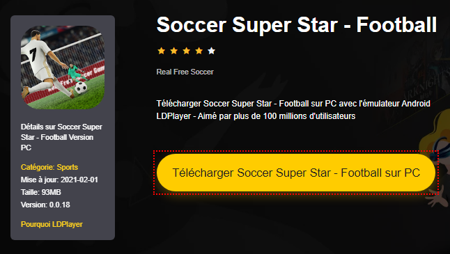 Installer Soccer Super Star - Football sur PC 