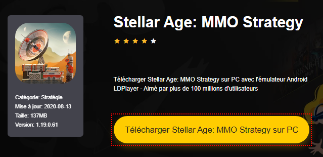 Installer Stellar Age: MMO Strategy sur PC 