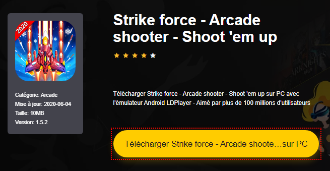 Installer Strike force - Arcade shooter - Shoot 'em up sur PC 