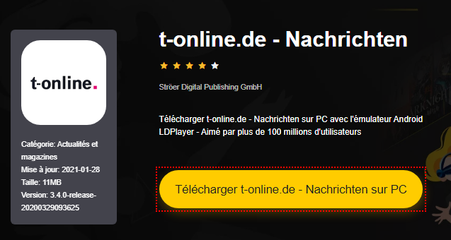Installer t-online.de - Nachrichten sur PC 