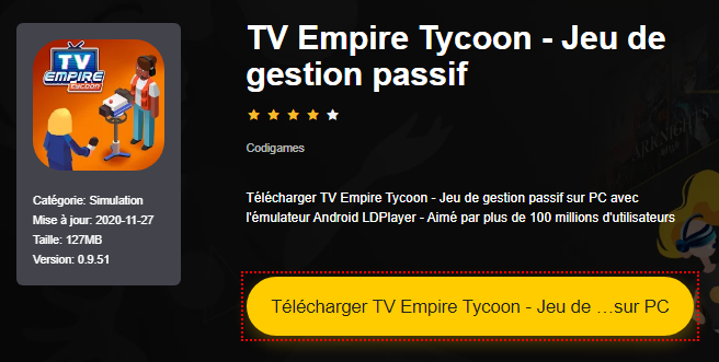 Installer TV Empire Tycoon - Jeu de gestion passif sur PC 
